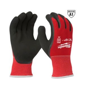 2 Pair new w/o tag Milwaukee Tools Cut Level 1 Dipped Smartswipe Gloves, Size XL